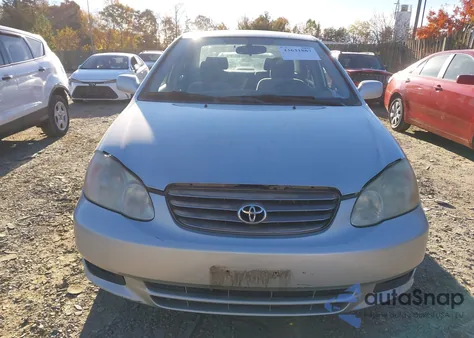2003 Toyota Corolla Le from USA, damaged, VIN JTDBR32E532015353